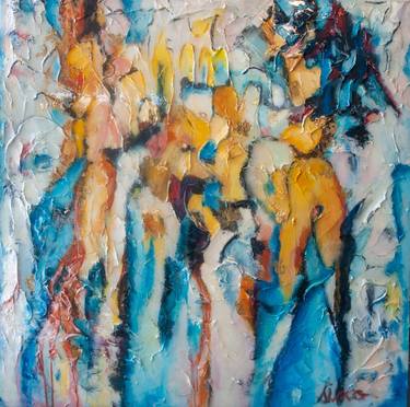 Original Abstract Expressionism Abstract Paintings by Deborah Sisco