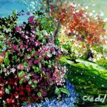 jardin 3 by Clotilde Nadel