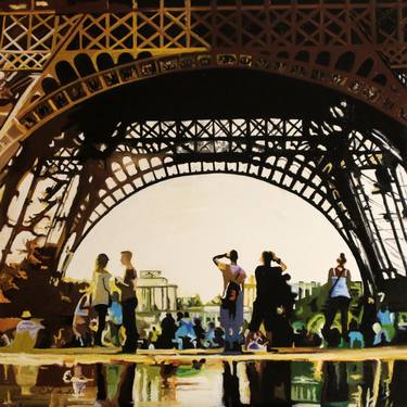 Original Cities Paintings by Clotilde Nadel