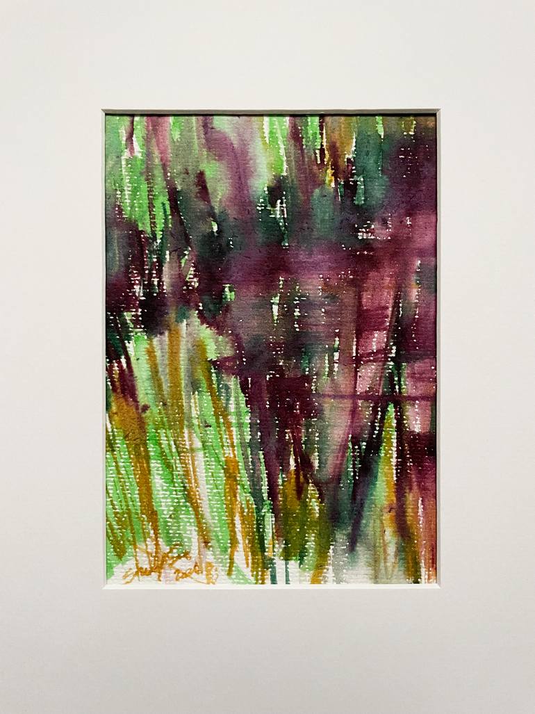 Original Impressionism Landscape Mixed Media by Szabina Szenográdi