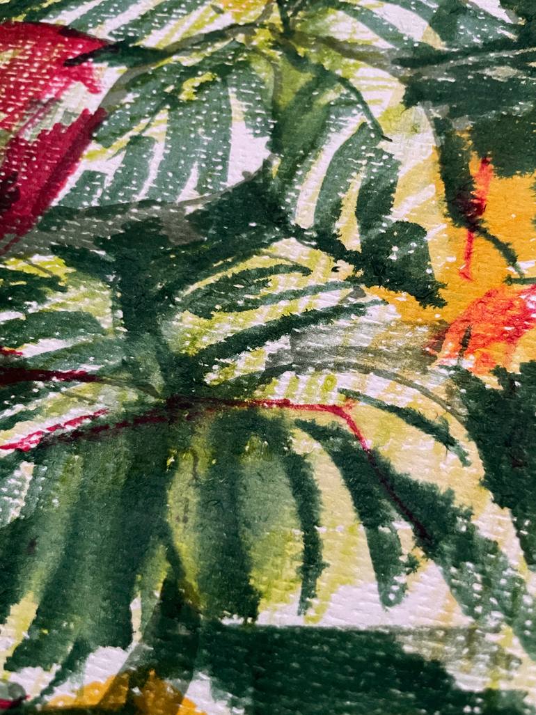 Original Impressionism Nature Mixed Media by Szabina Szenográdi