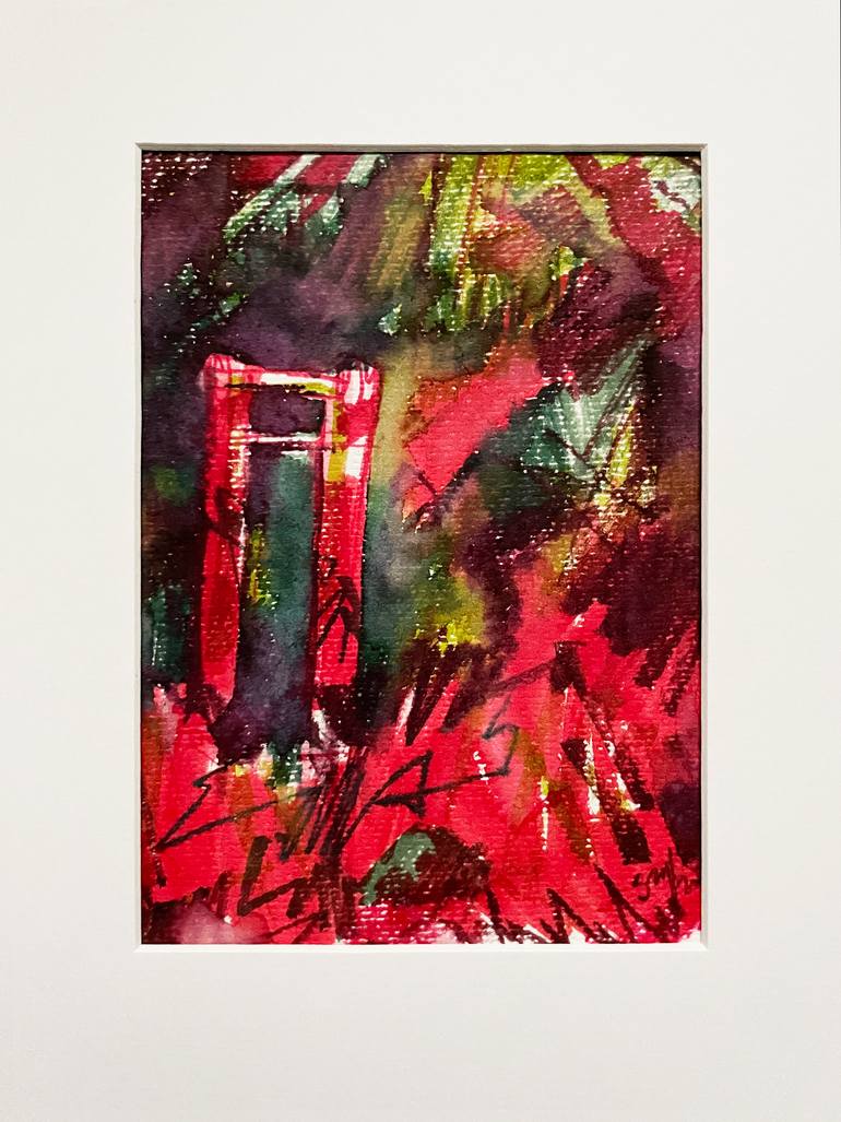 Original Impressionism Nature Mixed Media by Szabina Szenográdi