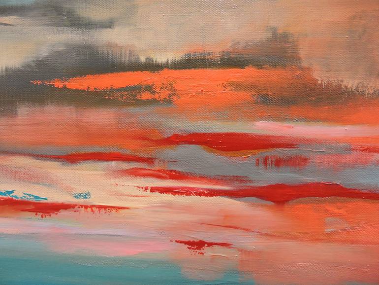 Original Abstract Landscape Painting by Veta Barker