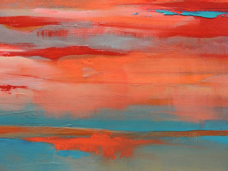 Original Abstract Landscape Painting by Veta Barker