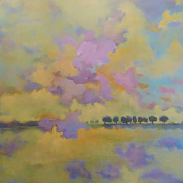 Saatchi Art Artist Veta Barker; Paintings, “Between Clouds.” #art