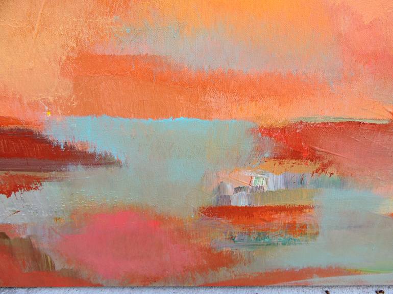 Original Abstract Landscape Painting by Veta Barker