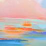 Original painting, abstract landscape painting, oil on canvas, modern art. 
Blue orange pink colors
Every painting is signed and comes with a Certificate of Authenticity and is wrapped carefully for shipment around the world to ensure safe arrival.
The colors you see on your screen could slightly be different from the real colors of my artworks, every monitor displays colors differently. Please keep in mind that my paintings look much better in person. The detail and texture are hard to capture here with my photography.
Customs fees and duties are the responsibility of the recipient. They vary from country to country but you can calculate these additional fees at dutycalculator.com.

Information for continental USA only:
The canvas is stretched on a 3D wooden frame and artwork is ready to hang. Framing is not required. Sides are painted.
The painting will be shipping in a BOX in the continental United States.

For other countries and states outside of continental USA painting will be taken off the 3D wooden frame and sent in a TUBE. Thank you.
Sincerely,
Veta