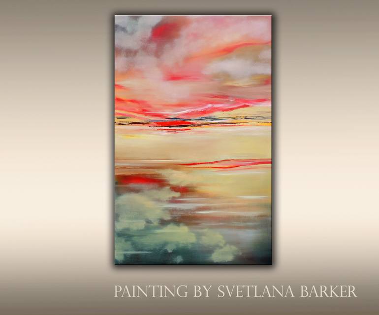 Original Impressionism Landscape Painting by Veta Barker