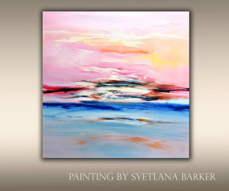 Original Impressionism Landscape Painting by Veta Barker