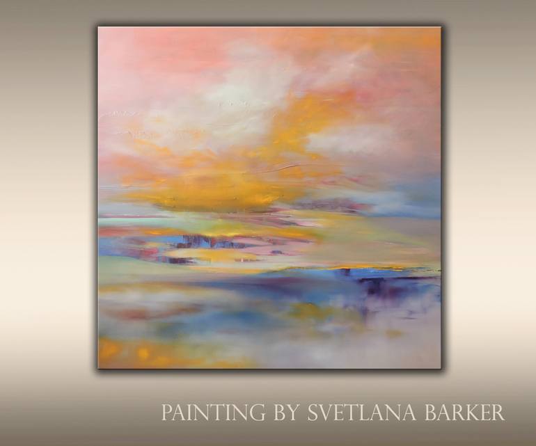 Original Impressionism Landscape Painting by Veta Barker