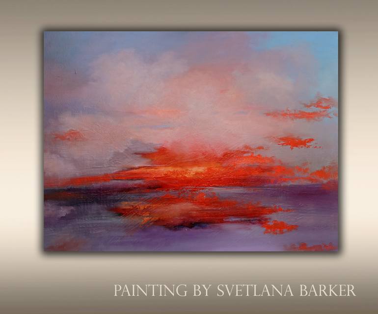 Original Fine Art Landscape Painting by Veta Barker