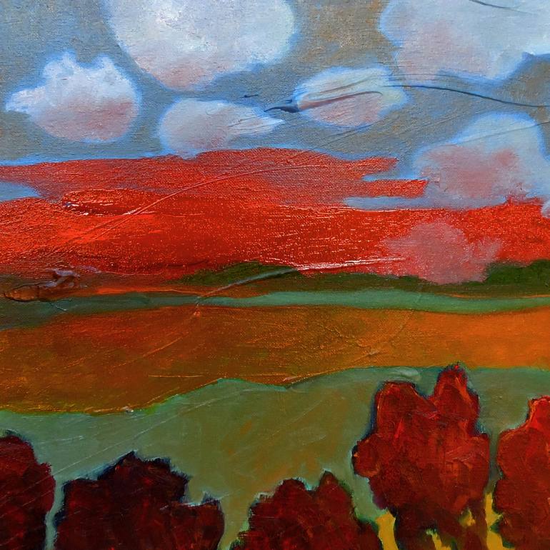 Original Impressionism Landscape Painting by Veta Barker