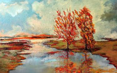 Original Impressionism Landscape Paintings by Veta Barker