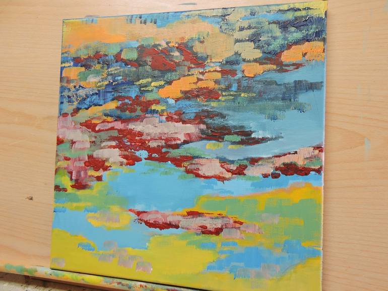 Original Impressionism Landscape Painting by Veta Barker