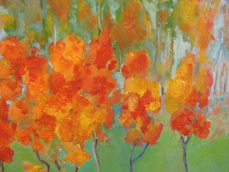 Original Impressionism Landscape Painting by Veta Barker