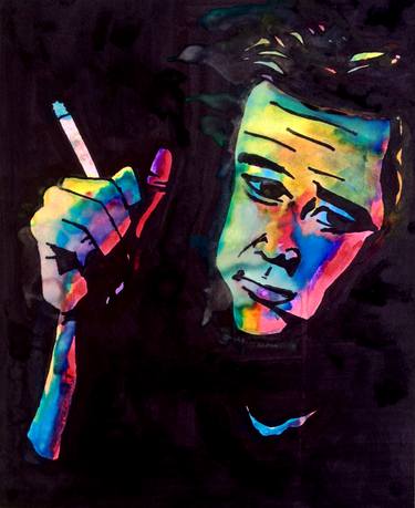 Print of Abstract Pop Culture/Celebrity Paintings by Johnny Meyer