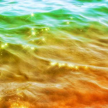Colorful Waves with Sun Sparkles thumb