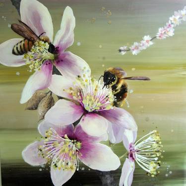 Original Fine Art Nature Paintings by Cara Enteles