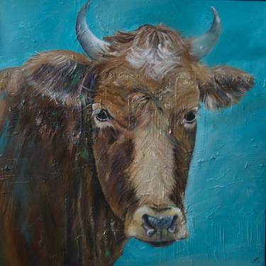 Original Animal Paintings by Ilona van Burgel