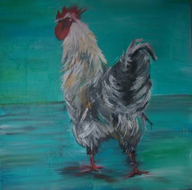 Original Realism Animal Painting by Ilona Van Burgel