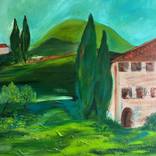Tuscany view by Ilona van Burgel