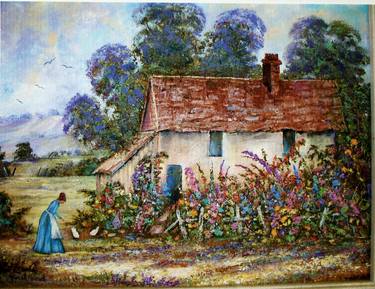 Print of Rural life Paintings by TRISH HEND