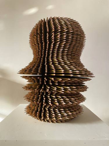 Original Conceptual Abstract Sculpture by Kos Cos