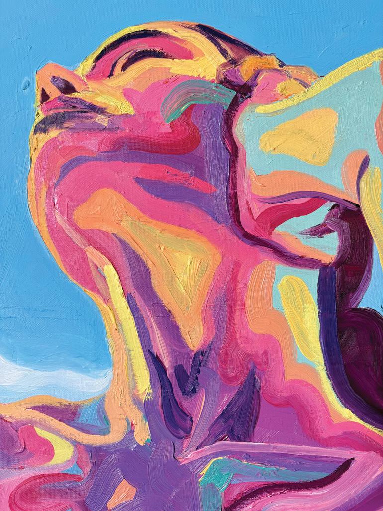 Original Contemporary Abstract Painting by Kosala Gunasinghe