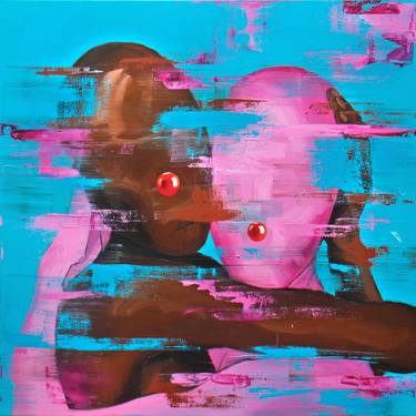 Original Abstract People Paintings by Kos Cos
