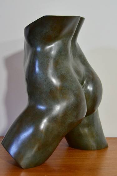 Original Figurative Nude Sculpture by Robert Sanabria