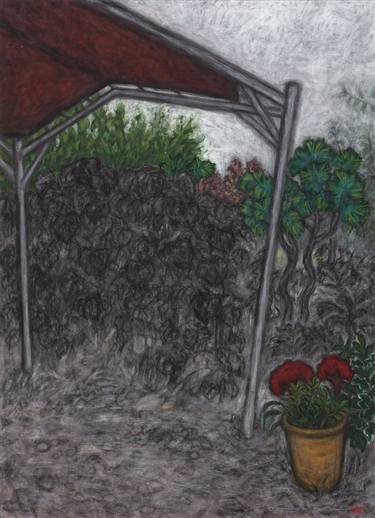 Original Garden Painting by Christine Bae