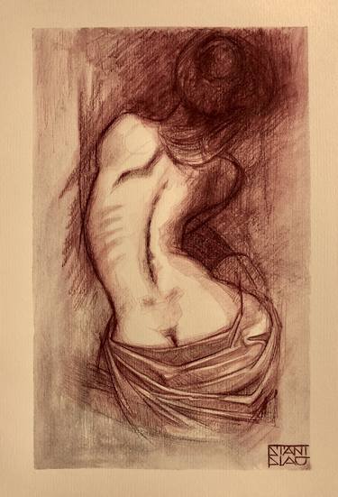 Original Figurative Erotic Drawings by Vincenzo Stanislao