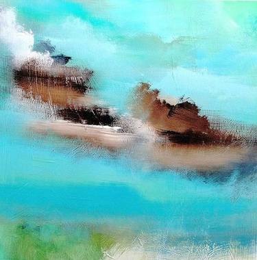 Original Abstract Expressionism Landscape Paintings by John Stenger