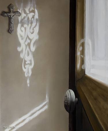 Print of Realism Interiors Paintings by Steven Curtis