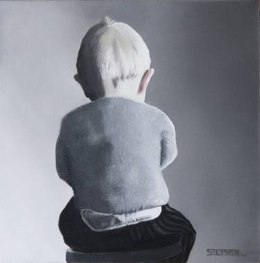 Original Realism Children Paintings by Steven Curtis