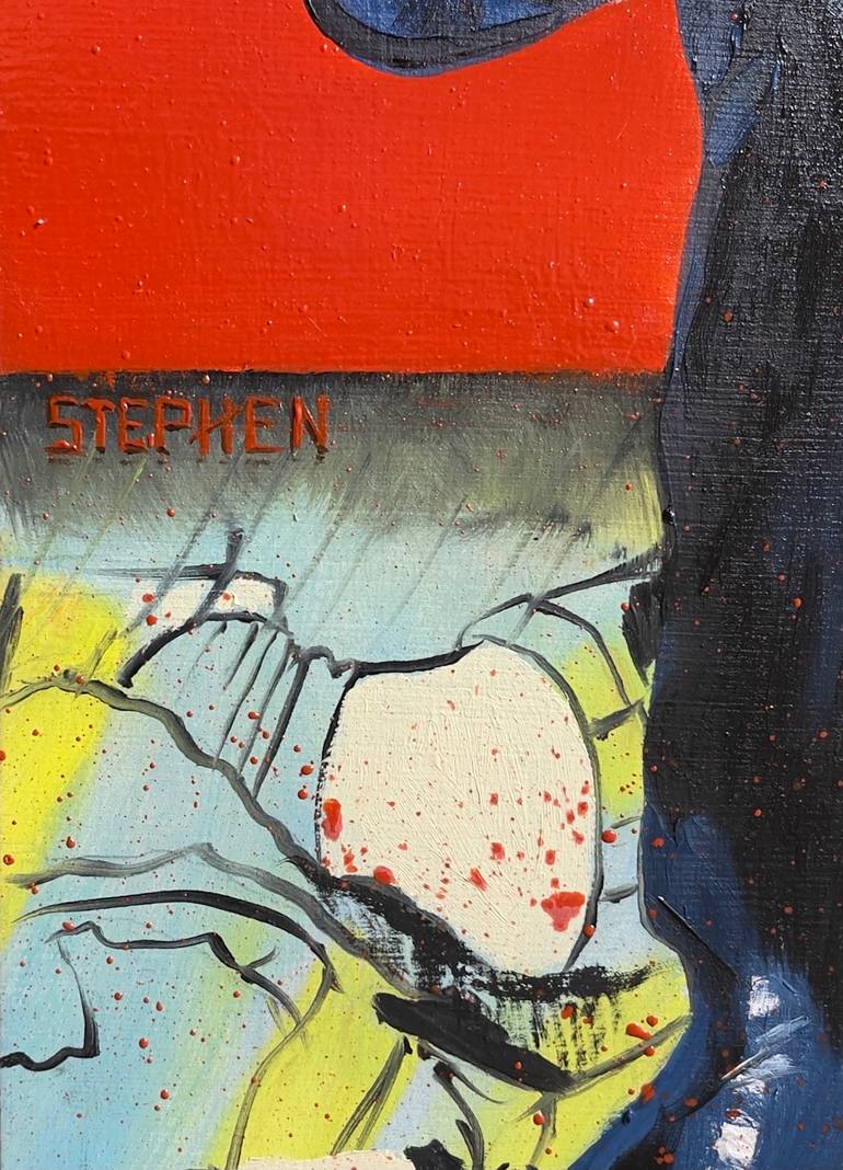 Original Conceptual Politics Painting by Steven Curtis