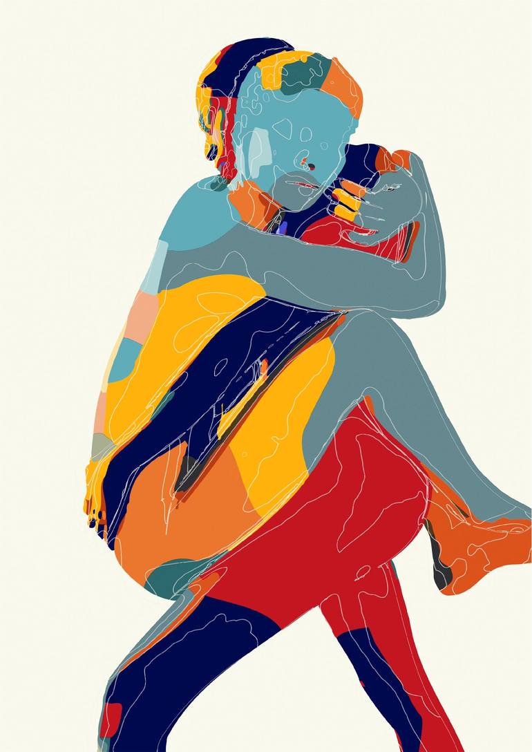 Original Figurative Body Digital by Steve Kalinda