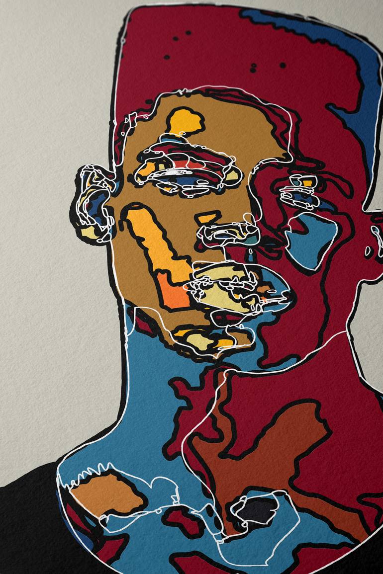 Original Contemporary Pop Culture/Celebrity Digital by Steve Kalinda