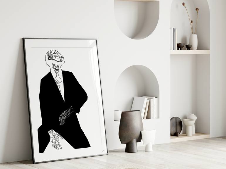 Original Contemporary People Digital by Steve Kalinda