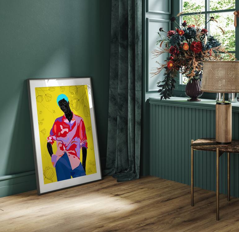 Original Contemporary People Digital by Steve Kalinda