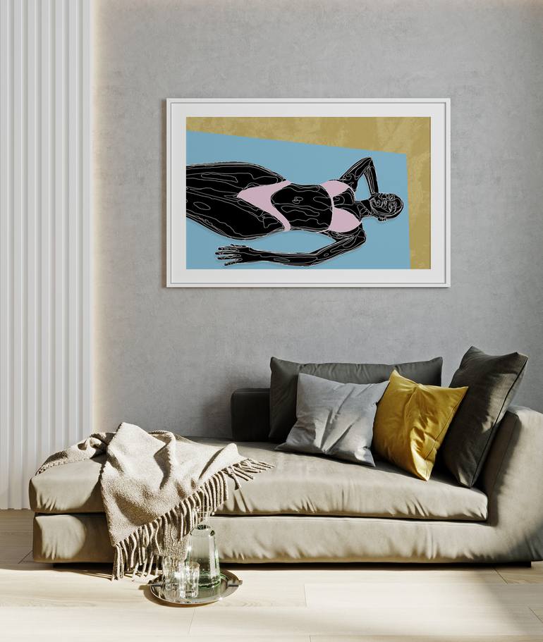 Original Contemporary People Digital by Steve Kalinda