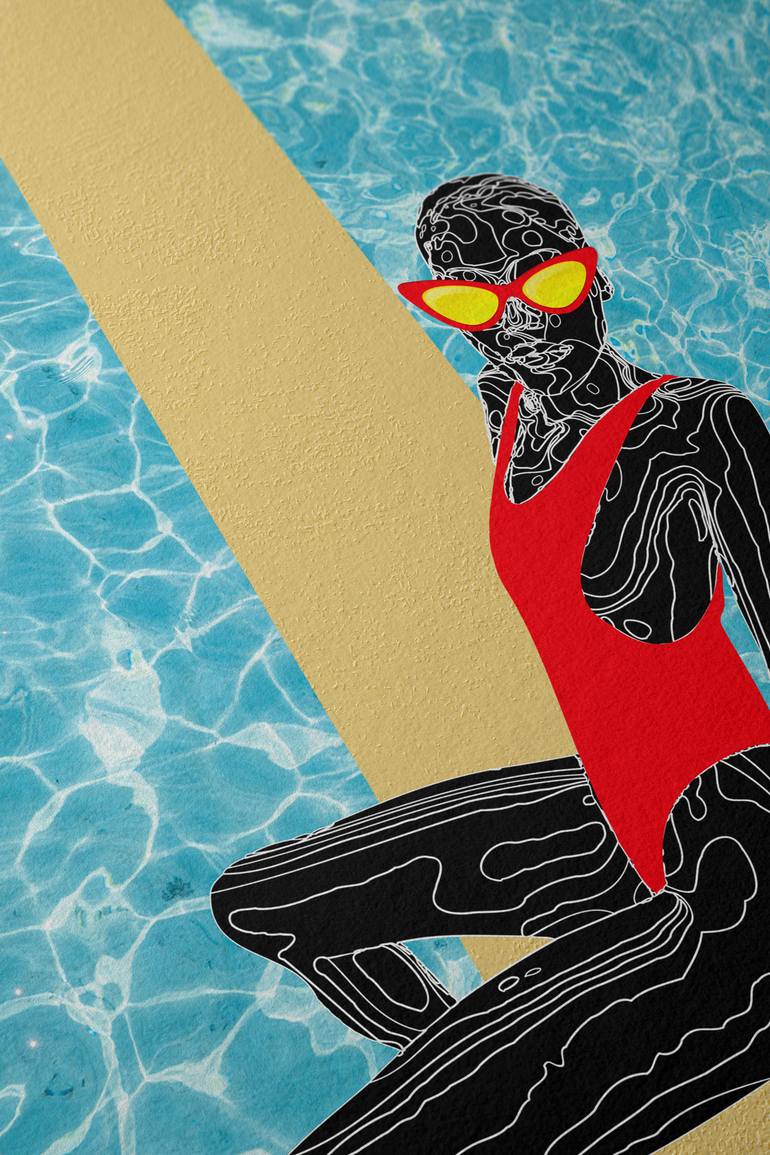 Original Contemporary People Digital by Steve Kalinda