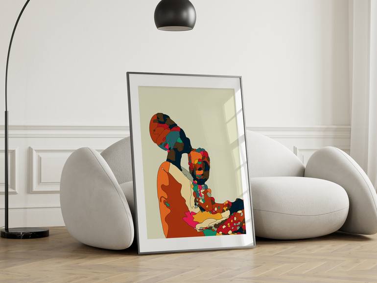 Original Contemporary People Digital by Steve Kalinda