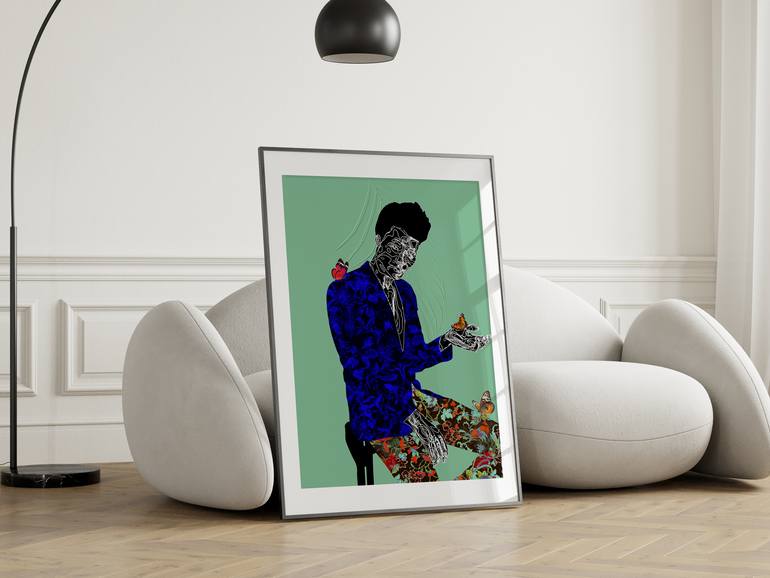 Original Contemporary People Digital by Steve Kalinda