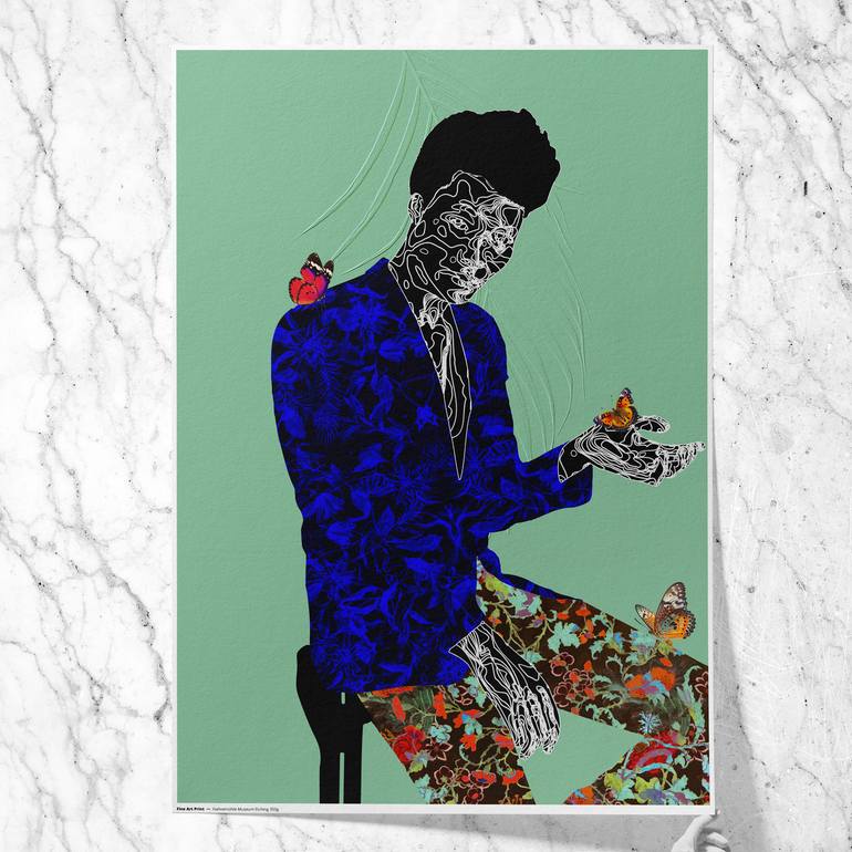 Original Contemporary People Digital by Steve Kalinda