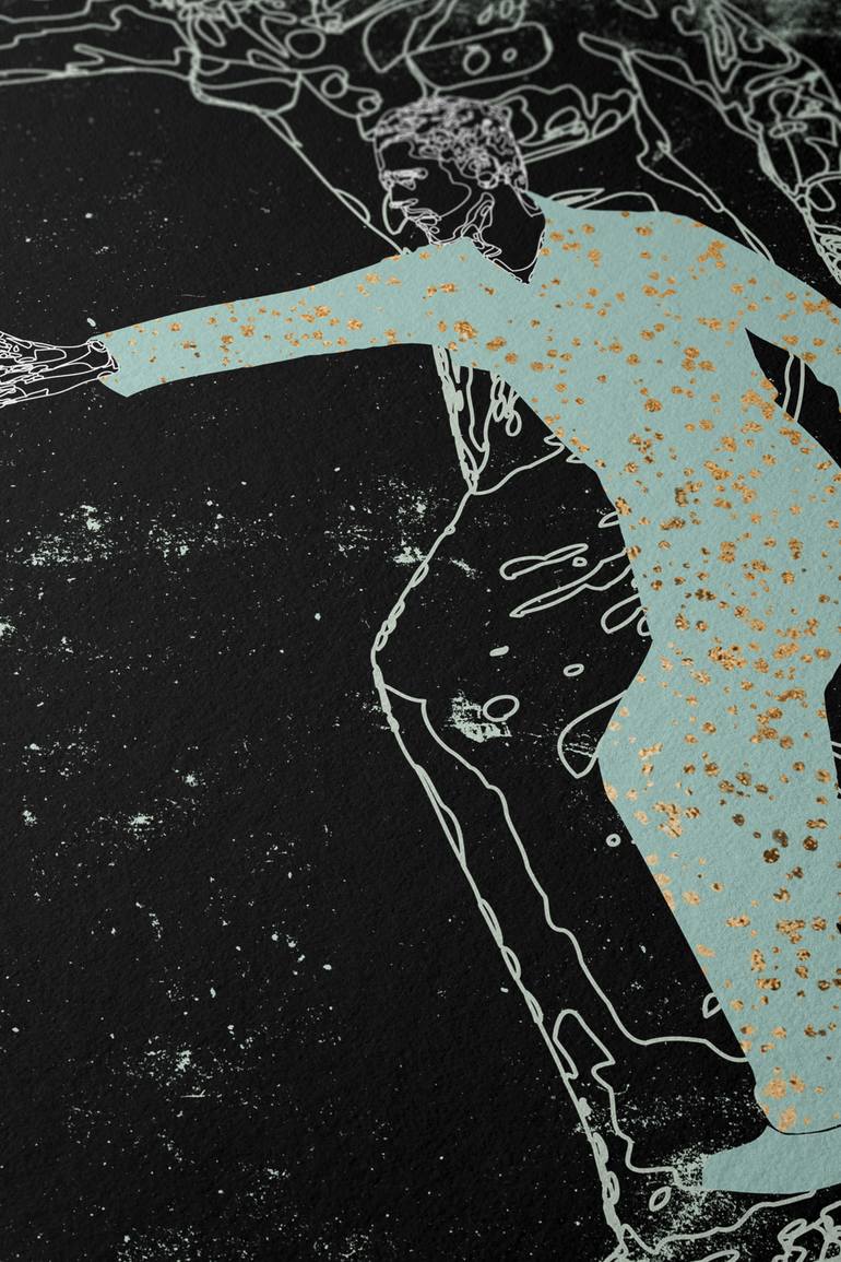 Original Contemporary People Digital by Steve Kalinda