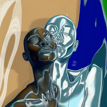 Original Contemporary People Digital by Steve Kalinda