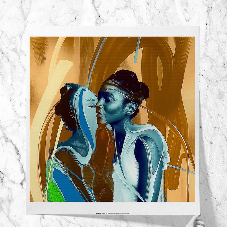 Original Contemporary People Digital by Steve Kalinda