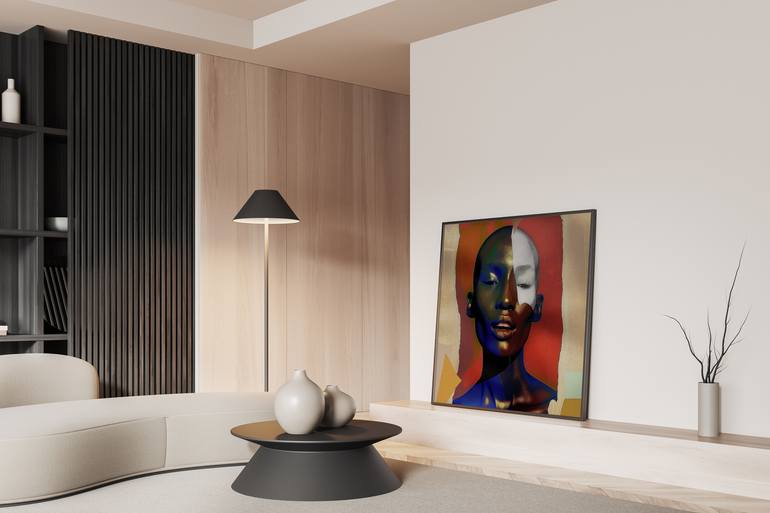 Original Contemporary People Digital by Steve Kalinda