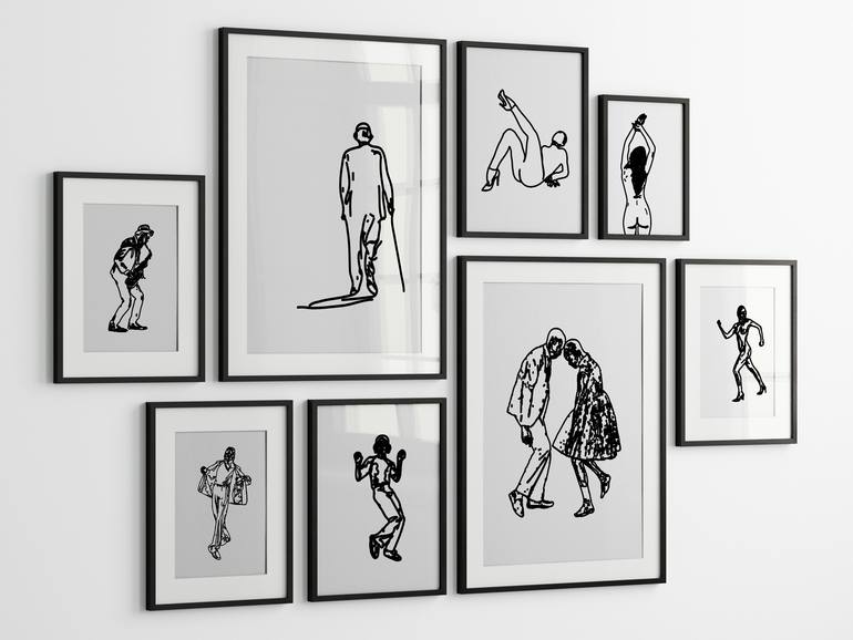 Original Black & White People Digital by Steve Kalinda